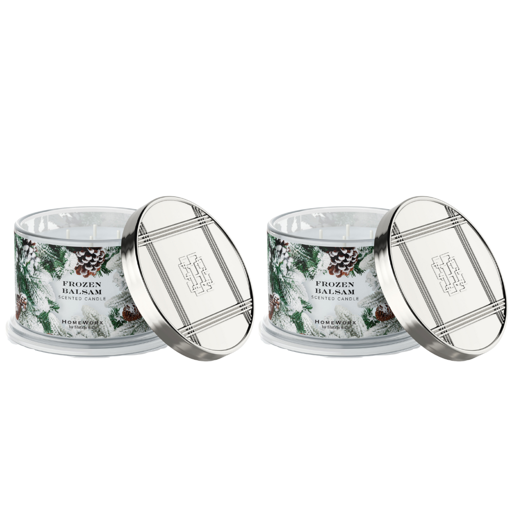 Frozen Balsam Set of 2 Candles