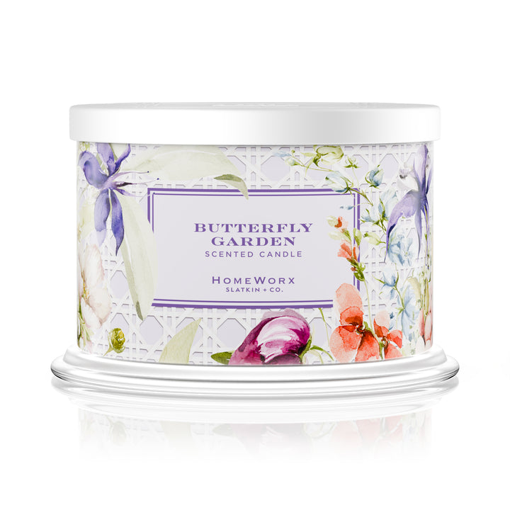 Butterfly Garden Candle