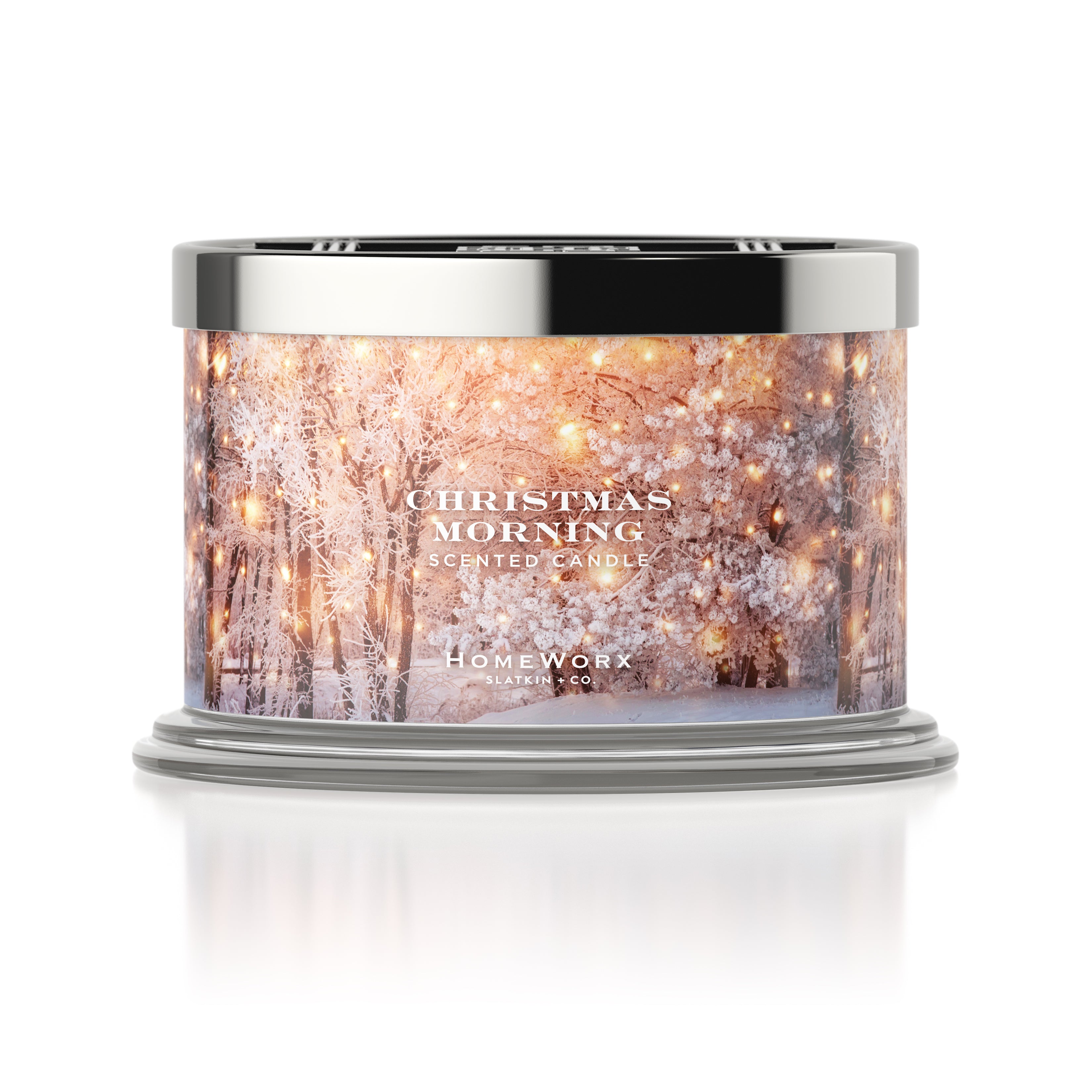 Christmas Morning 4-Wick Candle w/ Reed Stick Diffuser – Slatkin + Co.