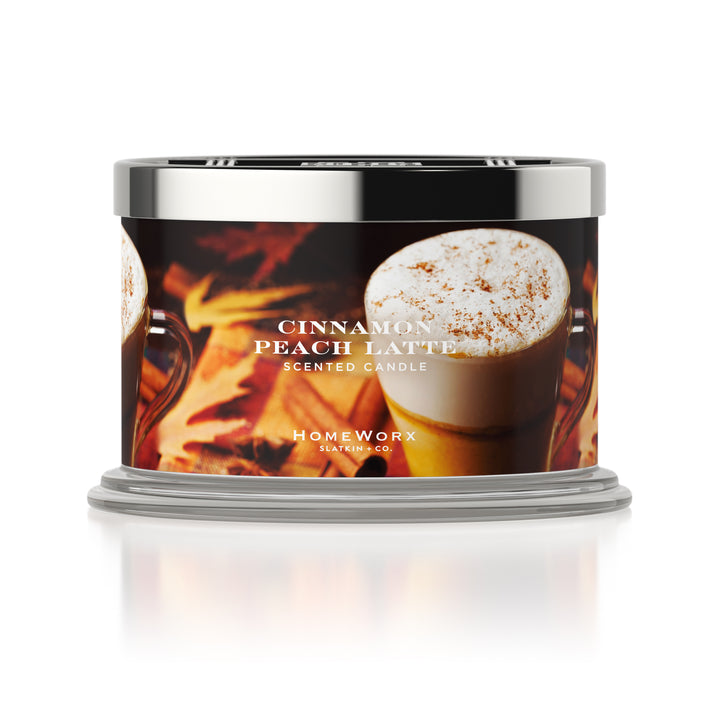 Cinnamon Peach Latte Candle