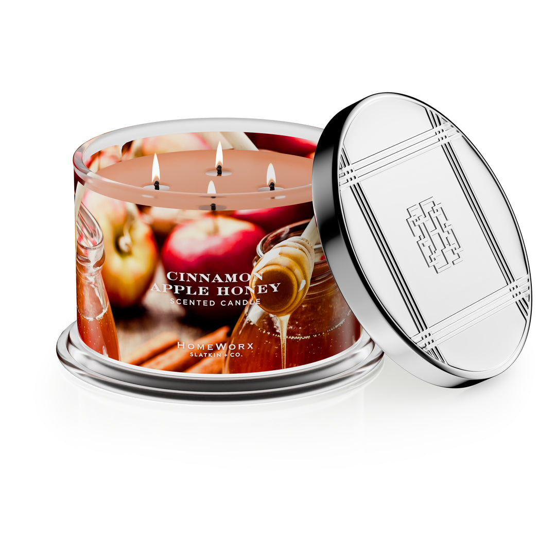 Cinnamon Apple Honey 4-wick Candle