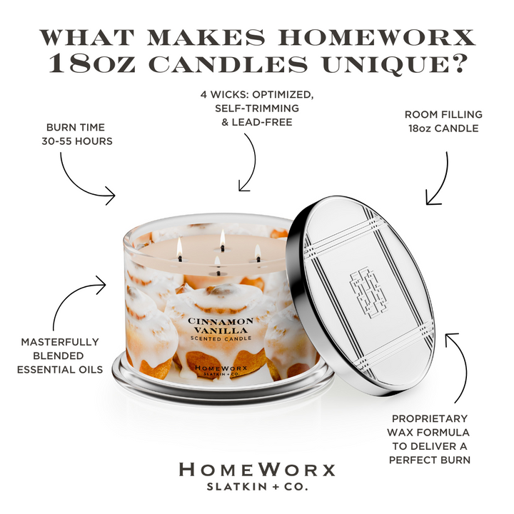 Cinnamon Vanilla 4-wick Candle