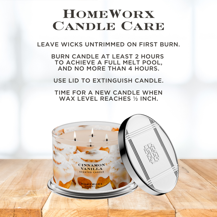 Cinnamon Vanilla 4-wick Candle