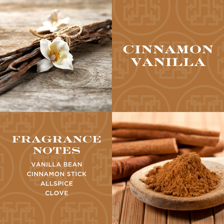 Cinnamon Vanilla 4-wick Candle