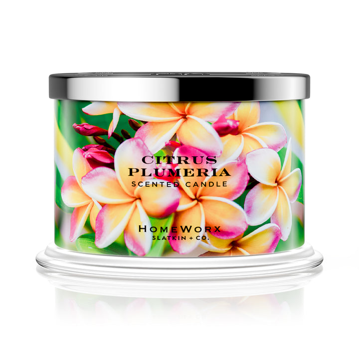 Citrus Plumeria Candle