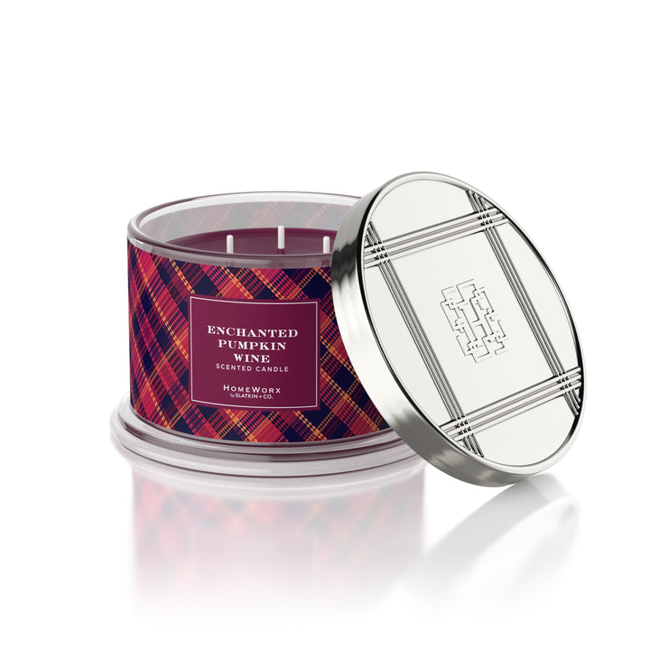 Enchanted Pumpkin Wine 3-wick Candle