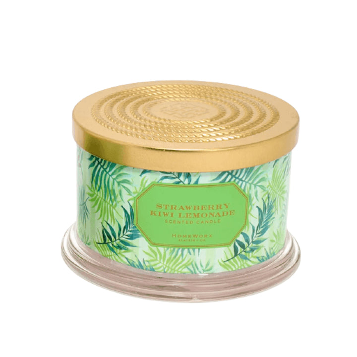 Strawberry Kiwi Lemonade 4-wick Candle Set of 2