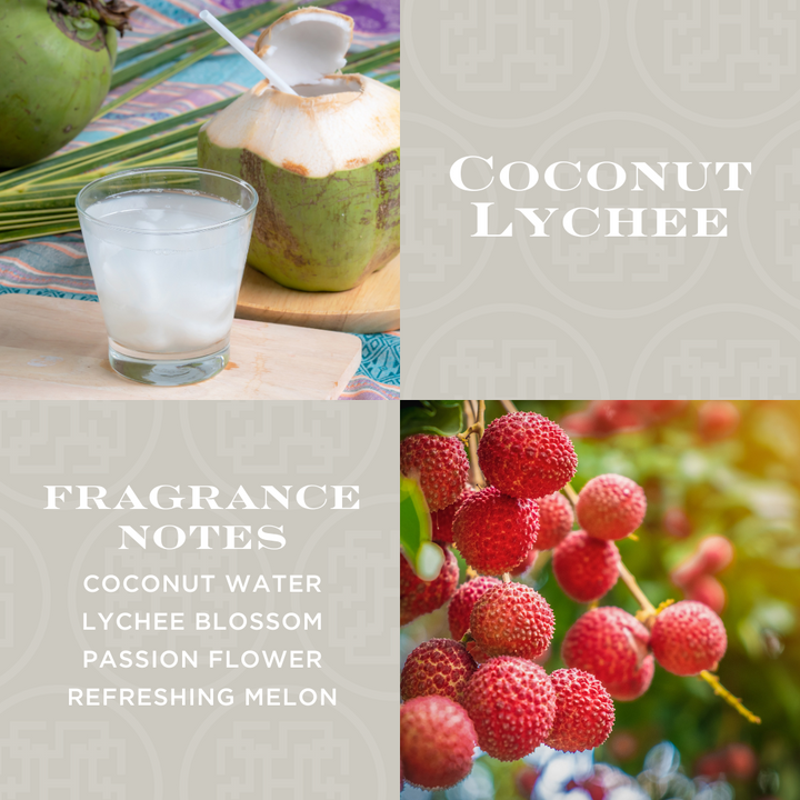 Coconut Lychee 3-wick Candle