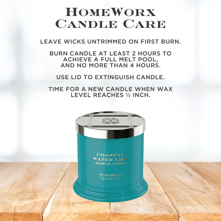 Coastal Water Lily 1-wick Candle