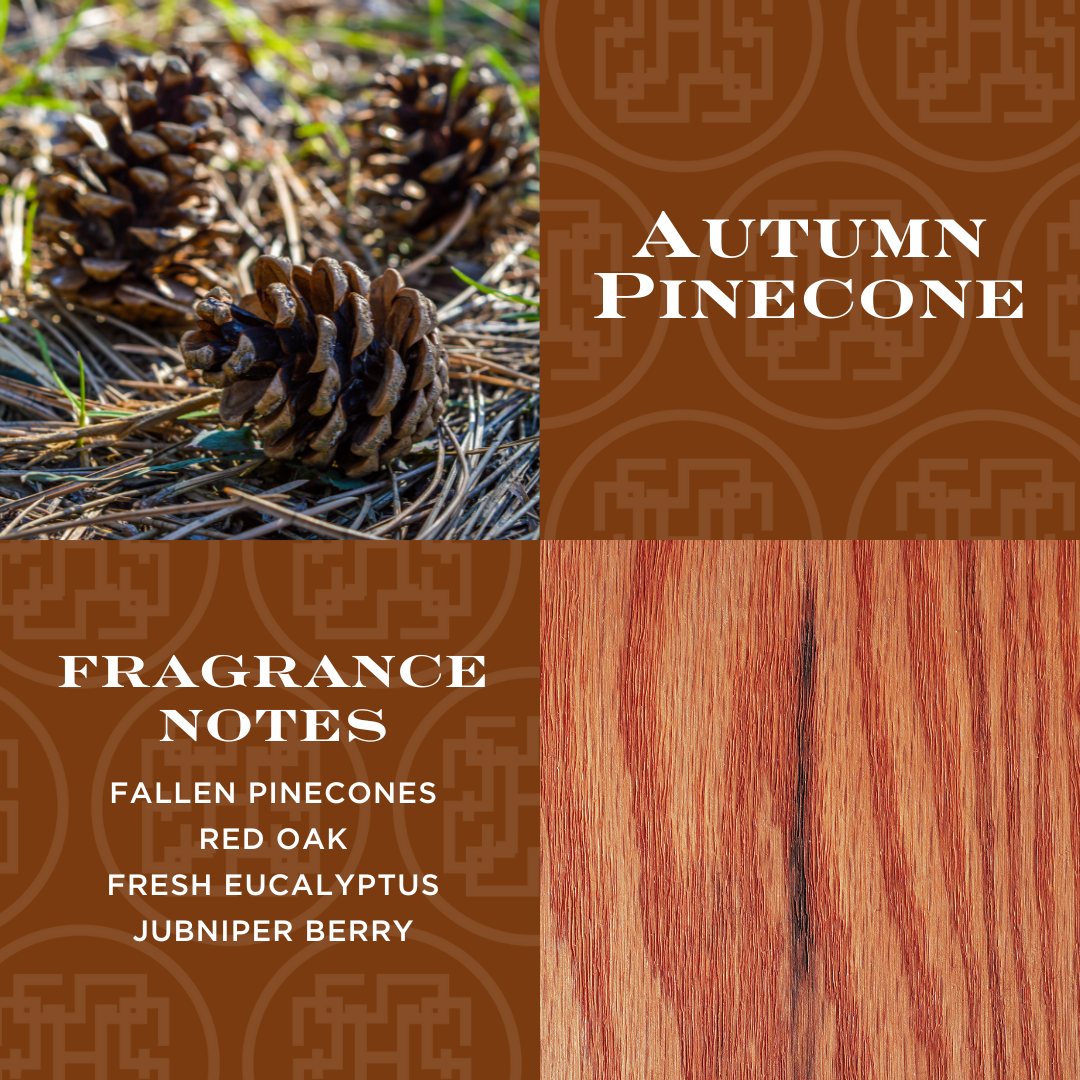 Autumn Pinecone 4-Wick Candle