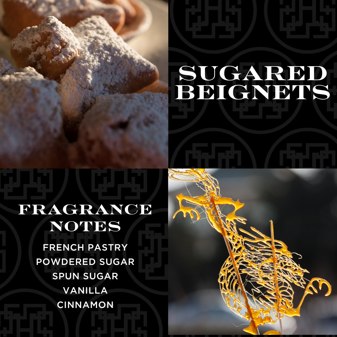 Sugared Beignets 3-wick Hobnail Candle