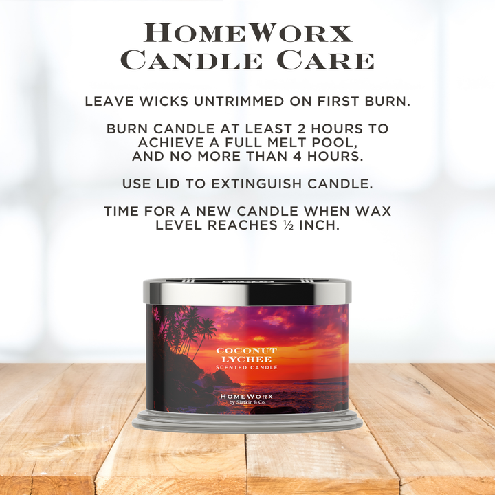 Coconut Lychee 3-wick Candle