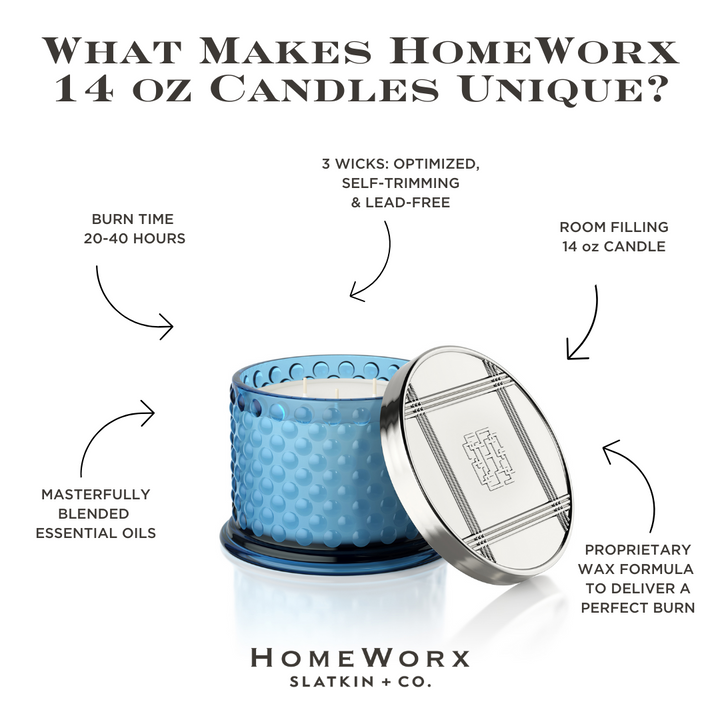 Fresh Snowfall 3-wick Hobnail Candle