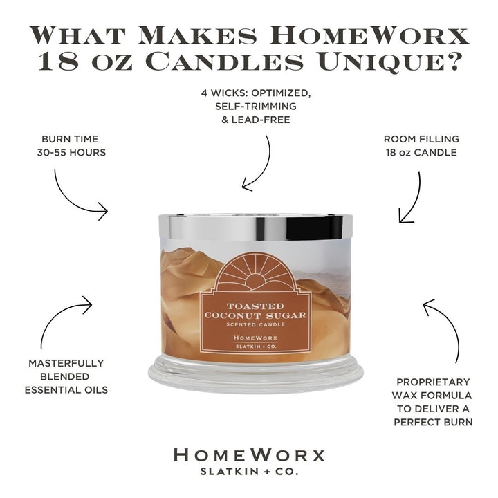 Toasted Coconut Sugar 4-wick Candle & Hand Soap Set