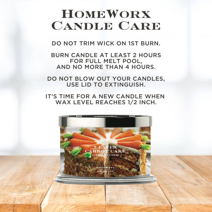 7 Layer Carrot Cake 4-wick Candle