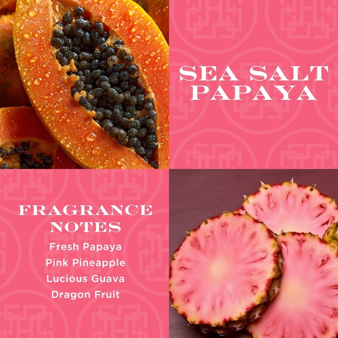 Sea Salt Papaya Reed Stick Diffuser