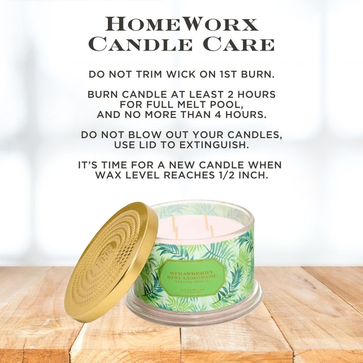 Strawberry Kiwi Lemonade 4-wick Candle Set of 2