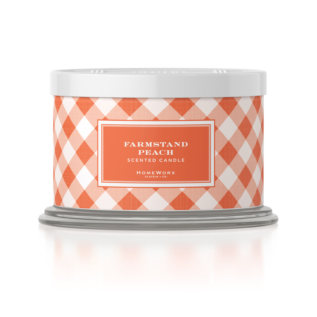 Farmstand Peach Candle