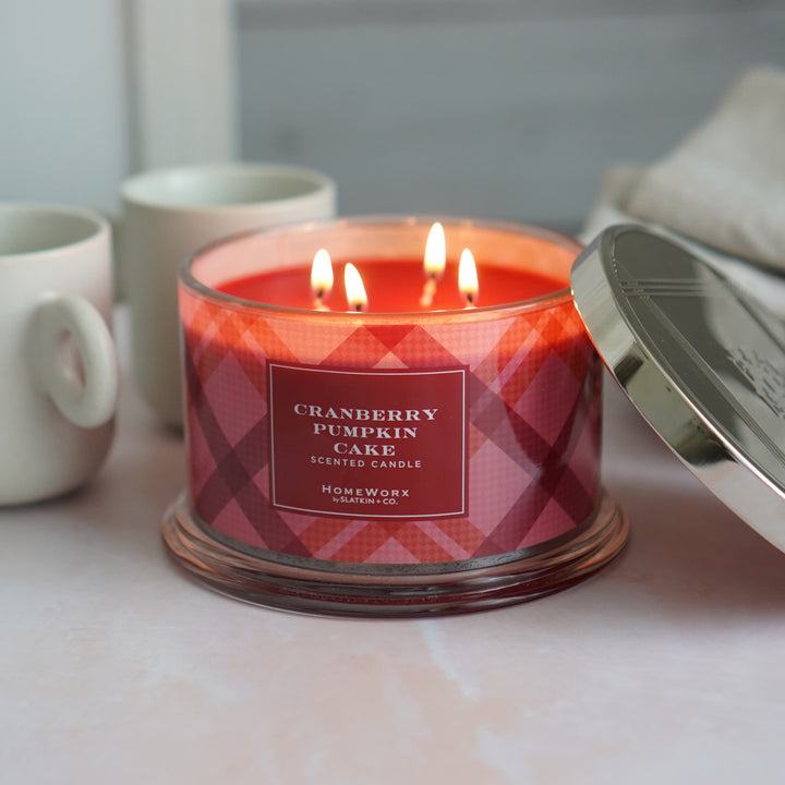 Cranberry Pumpkin Cake Candle