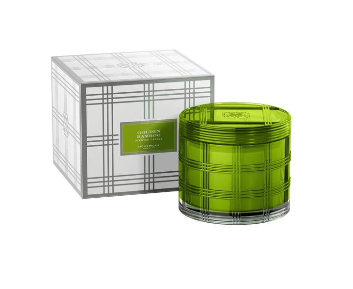 Golden Bamboo Specialty Candle with Gift Box