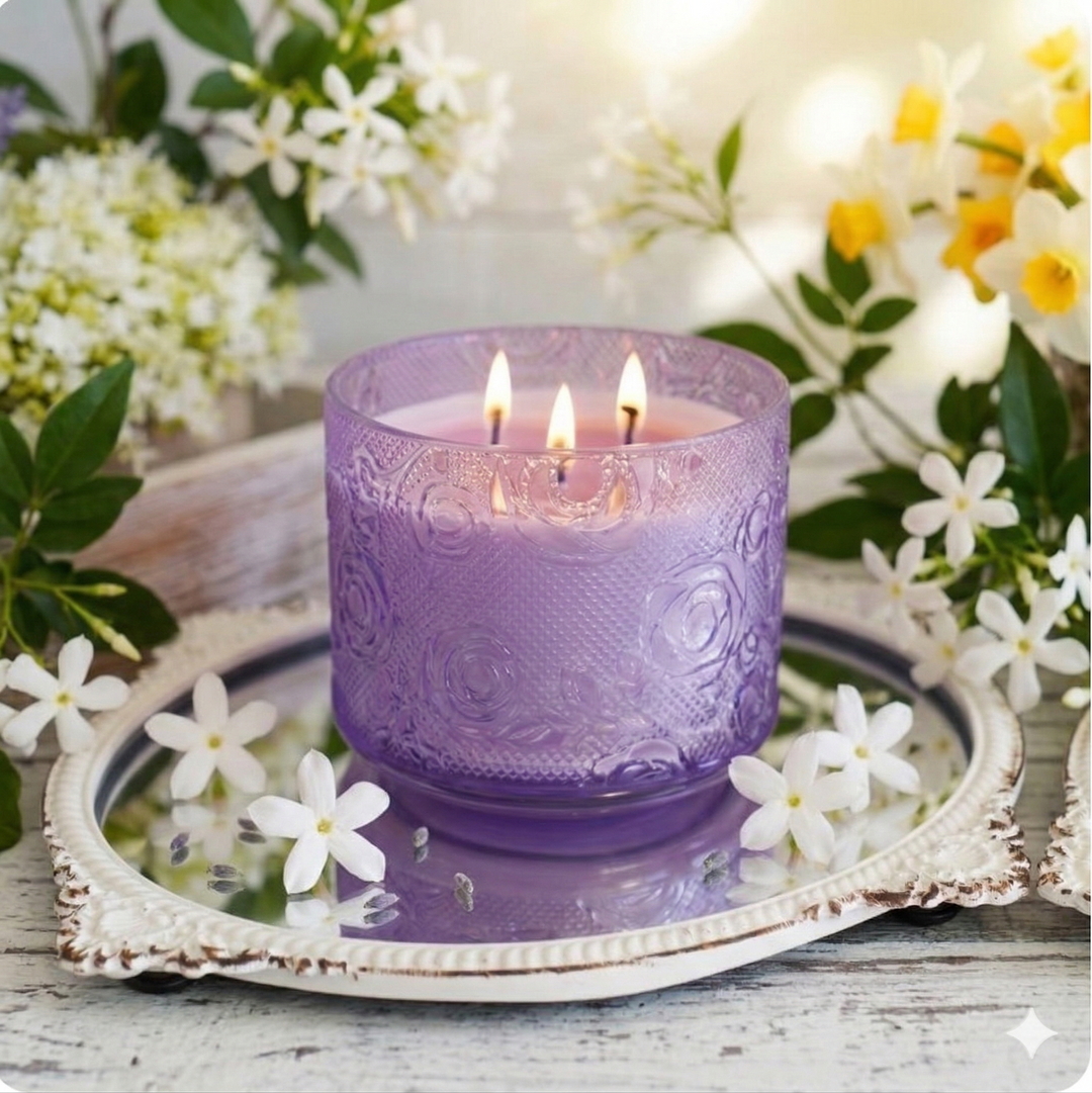 Jasmine & White Tea 3-wick Candle