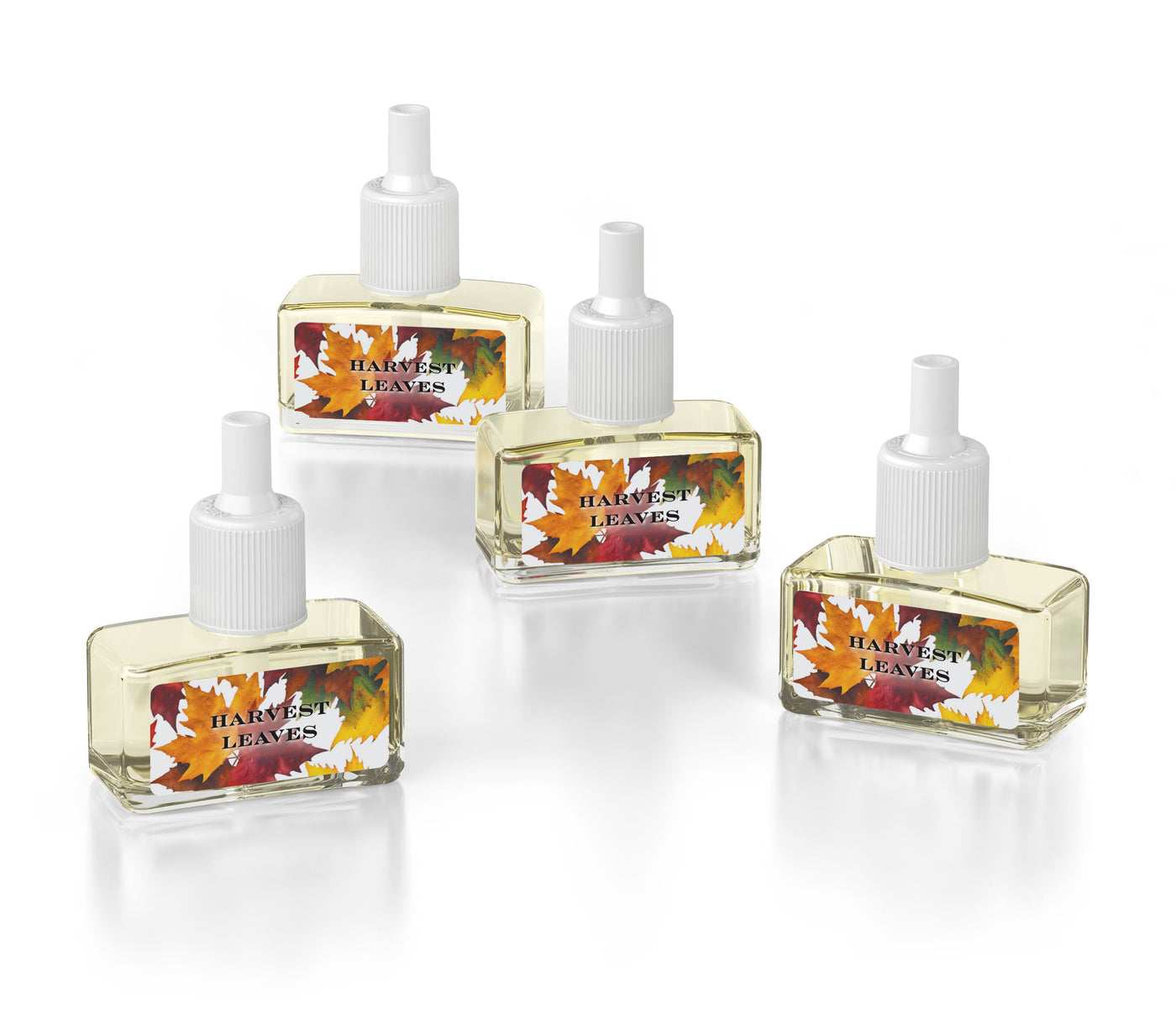 Harvest Leaves Set of 4 Diffuser Oil Refills