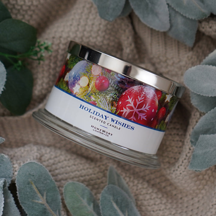 Holiday Wishes Candle