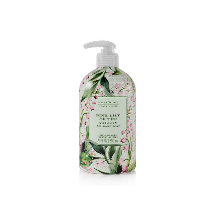 Pink Lily of the Valley Gel Hand Soap