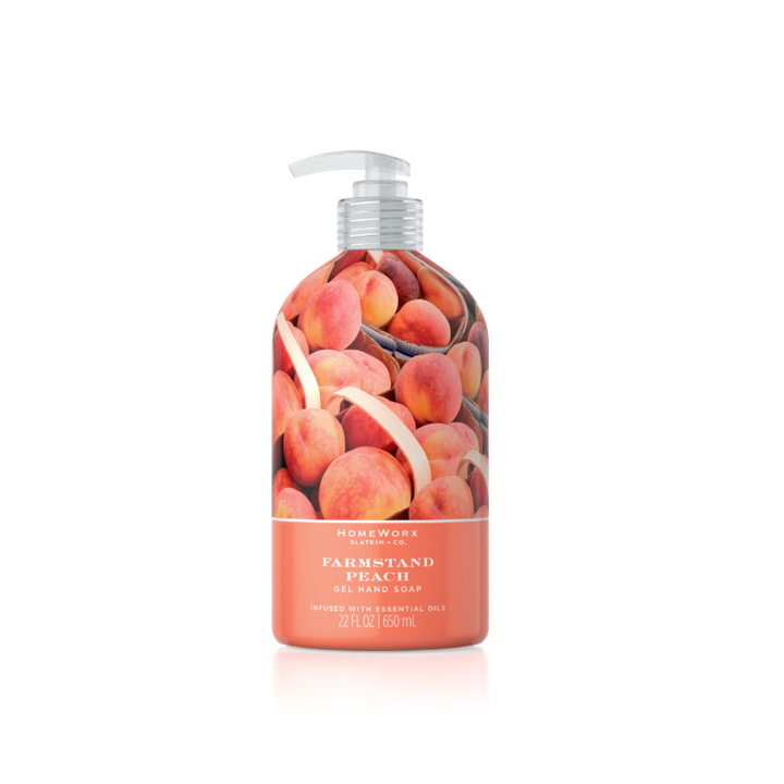 Farmstand Peach Gel Hand Soap