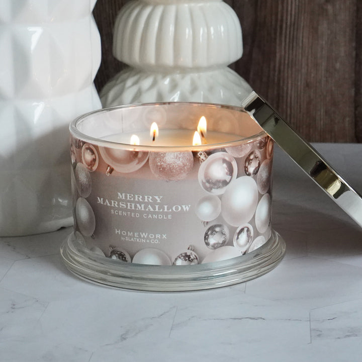 Merry Marshmallow Candle