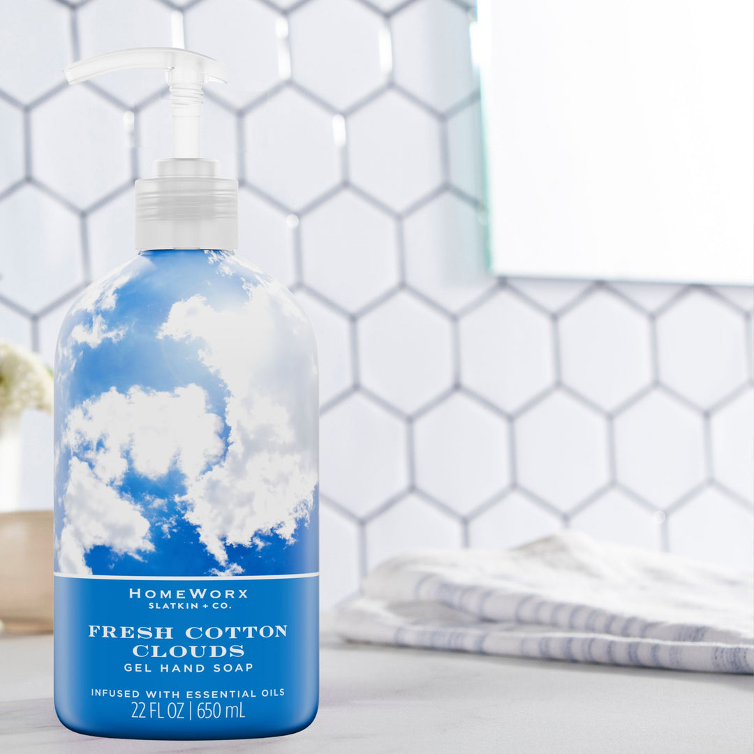 Fresh Cotton Clouds Gel Hand Soap