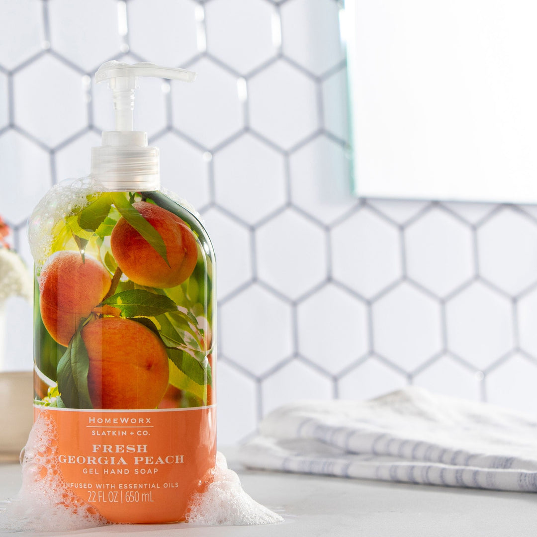 Farmstand Peach Gel Hand Soap