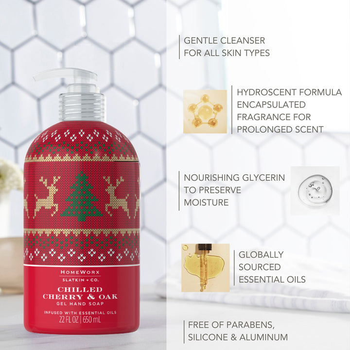 Chilled Cherry Hand Soap Set of 2