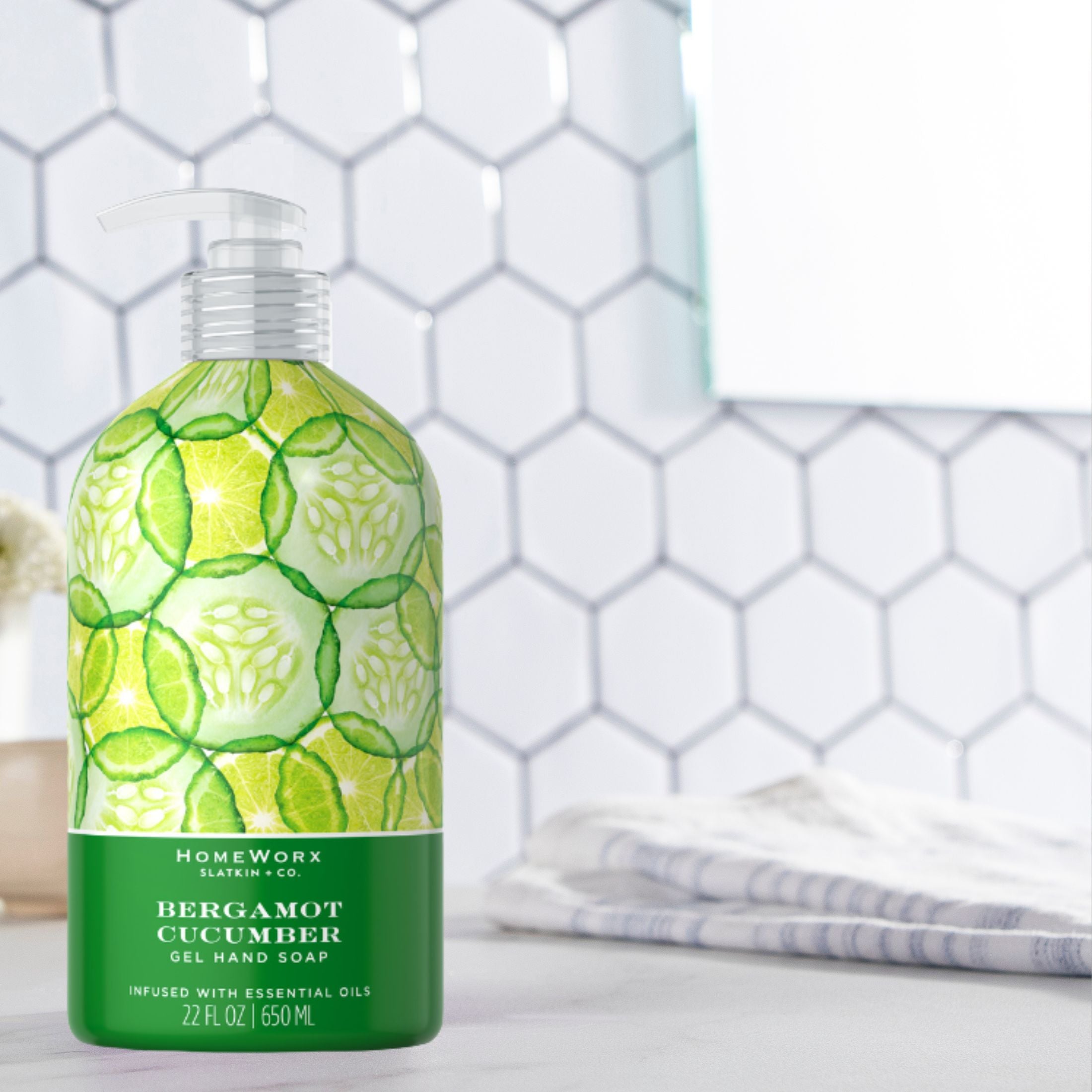 Bergamot Cucumber Gel Hand Soap – Slatkin + Co.