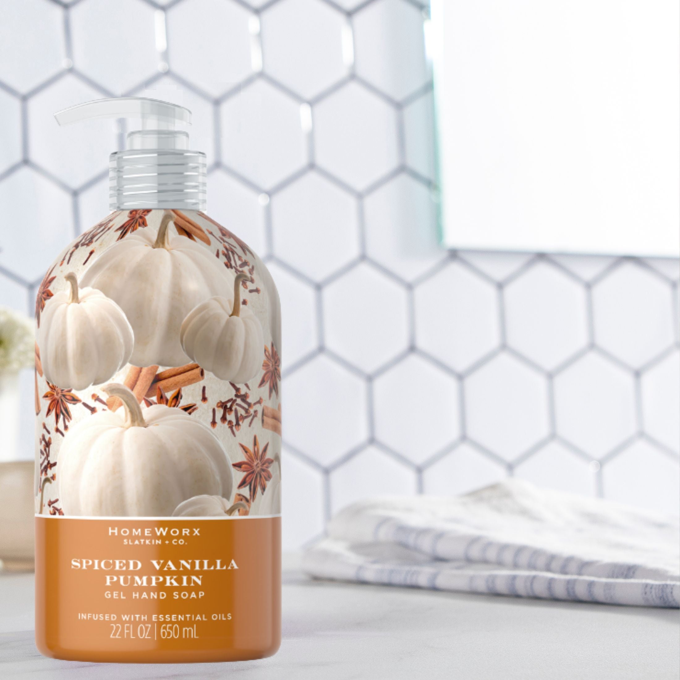 Spiced Vanilla Pumpkin Gel Hand Soap – Slatkin + Co.