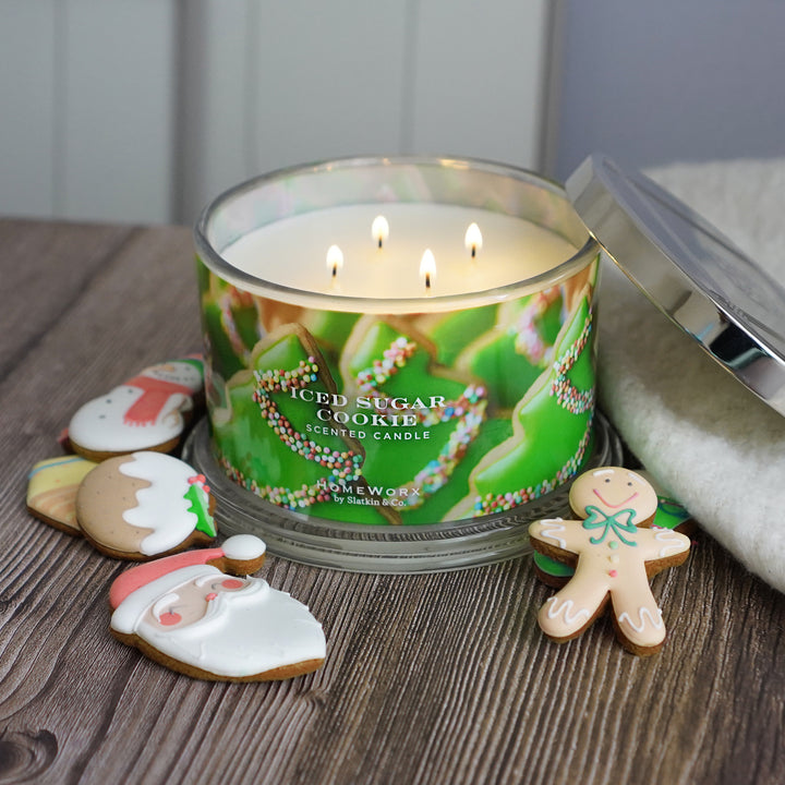 Iced Sugar Cookie Candle