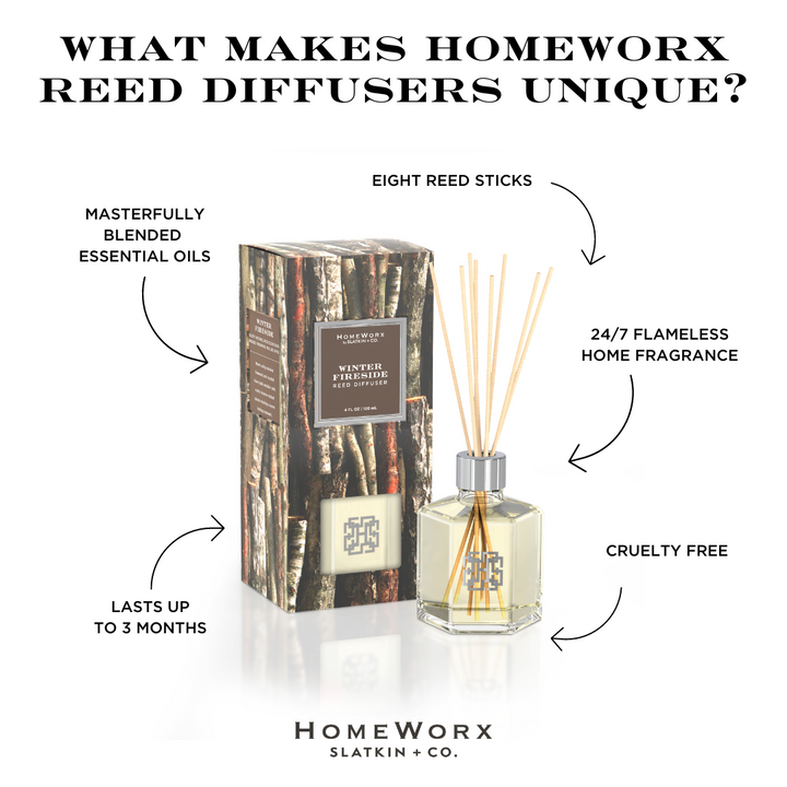 Winter Fireside Reed Diffuser