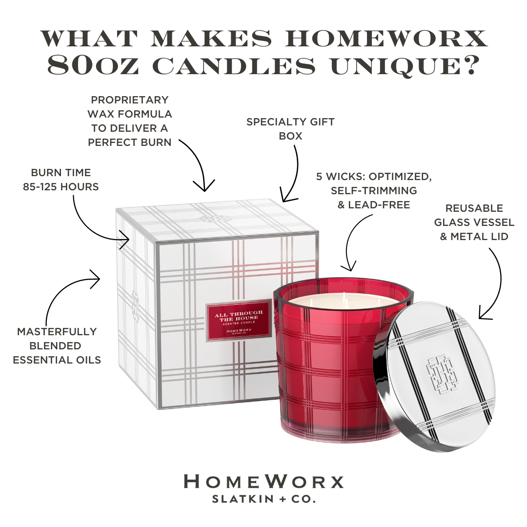 All Through the House 80 oz. 5-Wick Luxe Candle