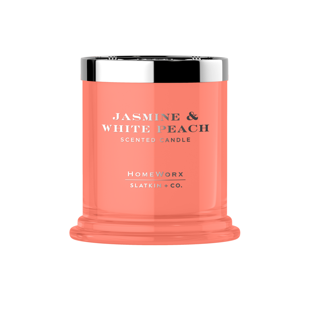 Jasmine & White Peach Candle & Reed Diffuser Gift Set