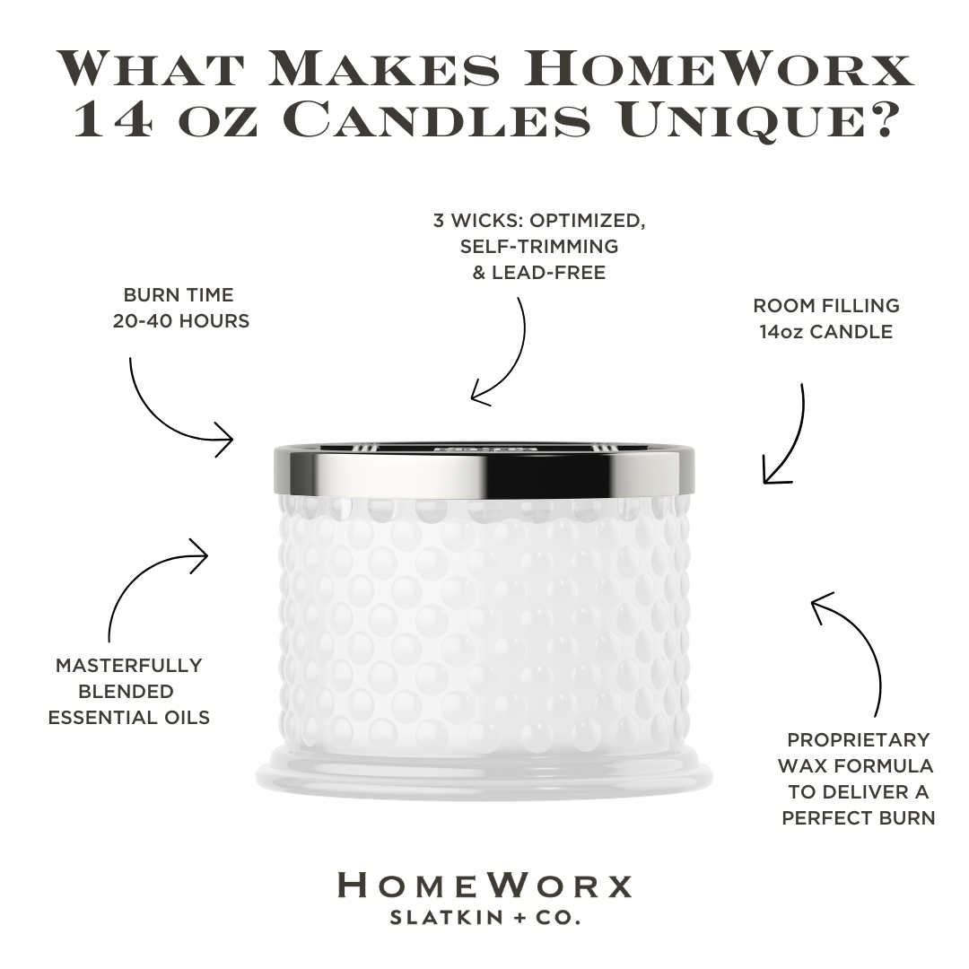 Lily of the Valley Hobnail Candle