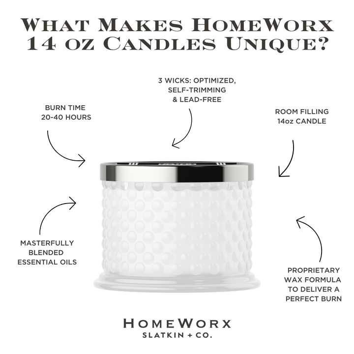 Lily of the Valley Hobnail Candle