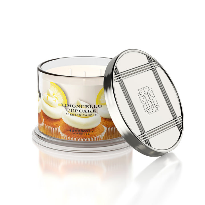 Limoncello Cupcake 3 Wick Candle