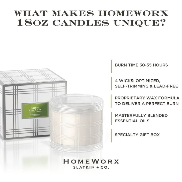 White Tea Leaf 4-wick Specialty Candle with Gift Box