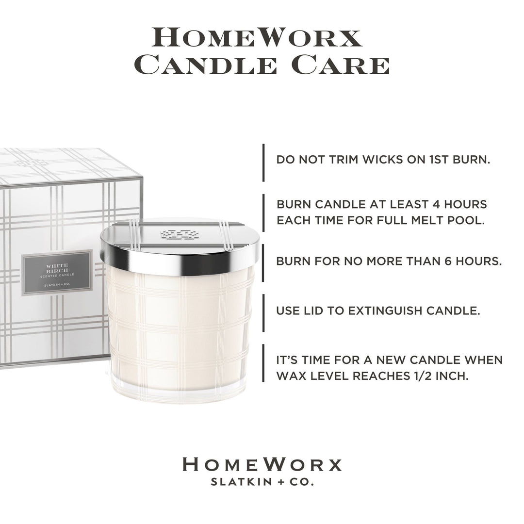 White Birch 80 oz. 5-Wick Luxe Candle