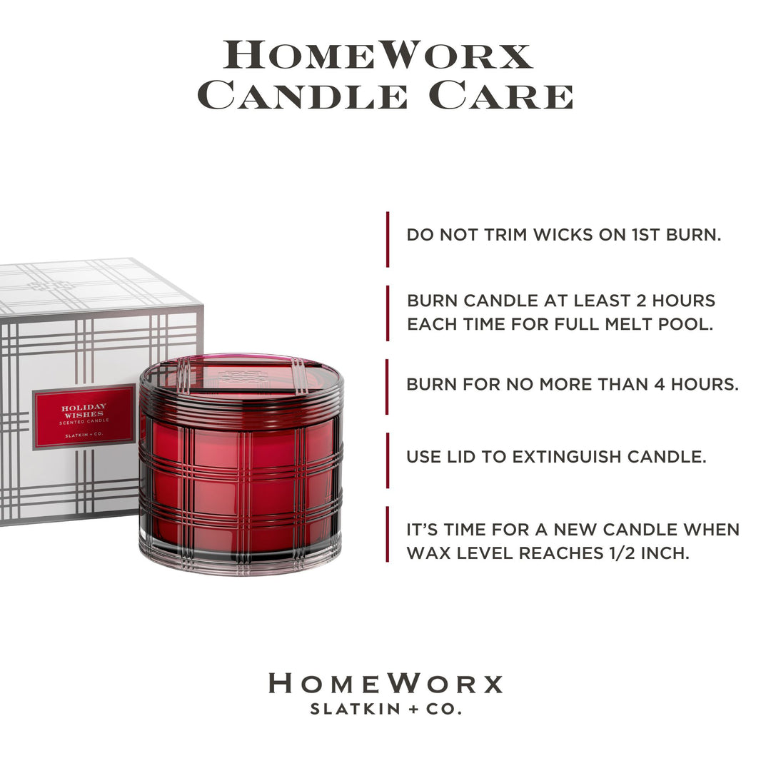 Holiday Wishes 4-wick Specialty Candle with Gift Box