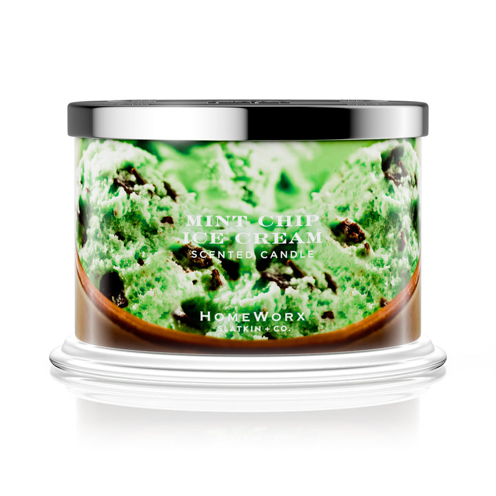 Mint Chip Ice Cream Candle