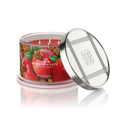 Oak & Pomegranate Candle
