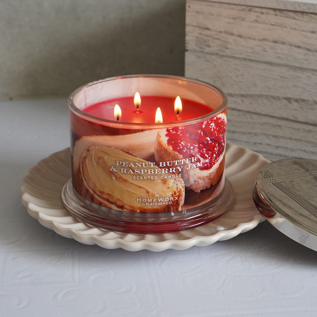 Peanut Butter & Raspberry Jam Candle