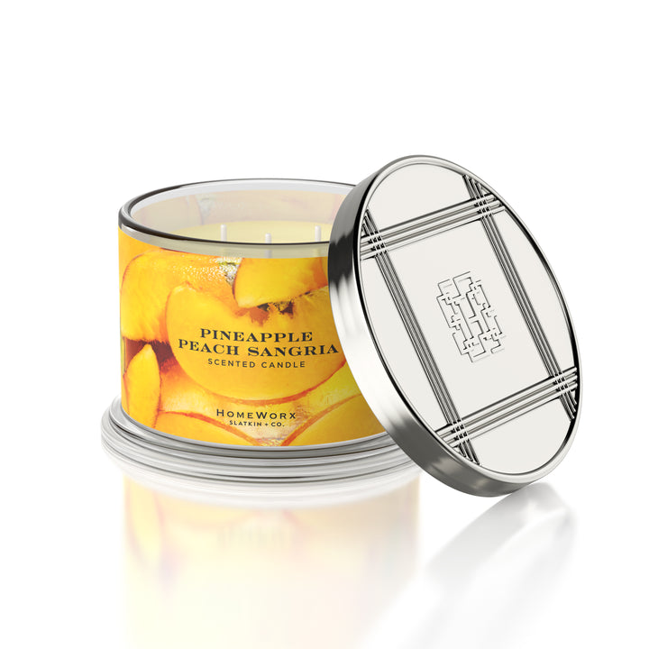 Pineapple Peach Sangria 3 Wick Candle