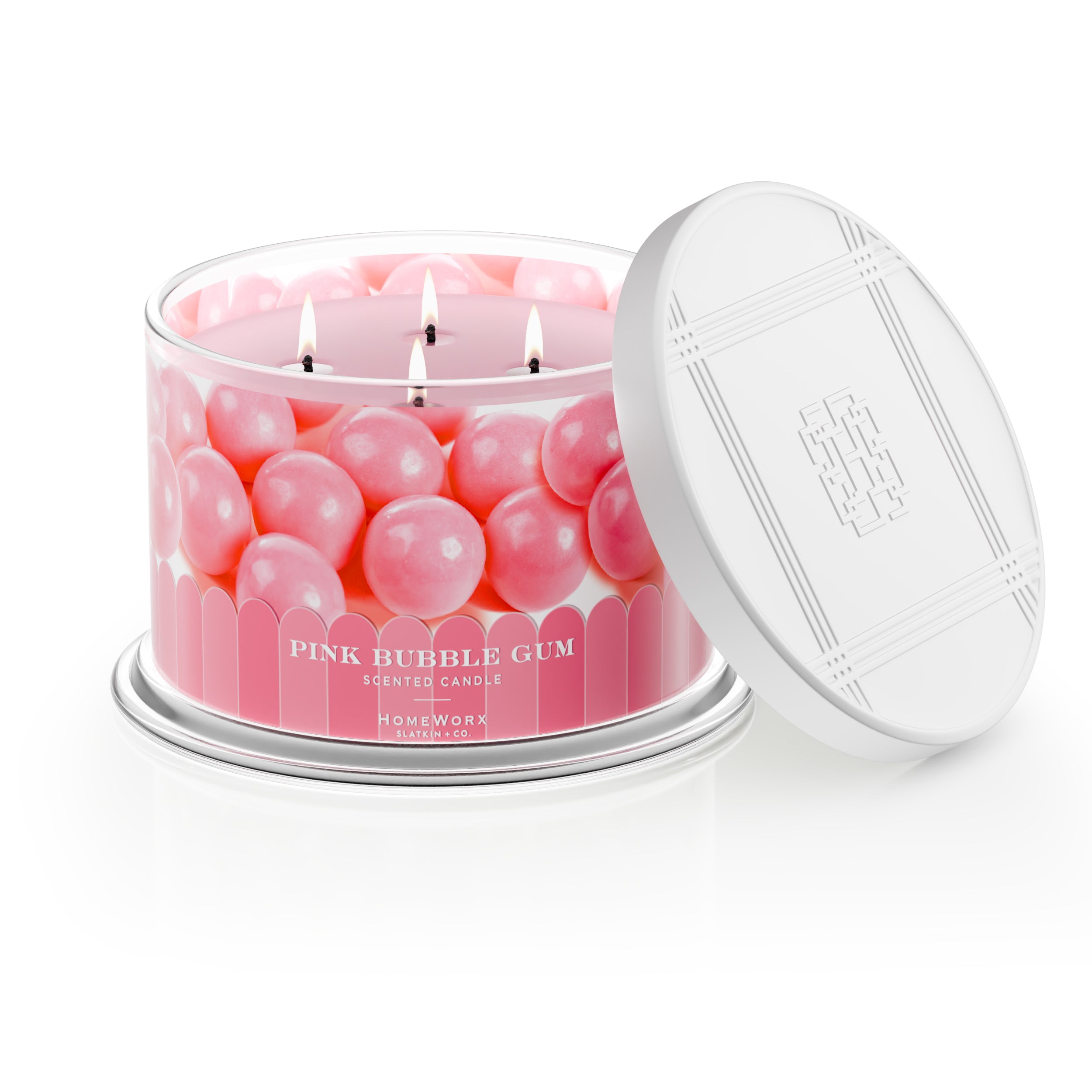 Pink Bubble Gum Candle – Slatkin + Co.